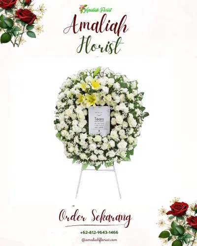 Krans Bunga Duka Cita narawita